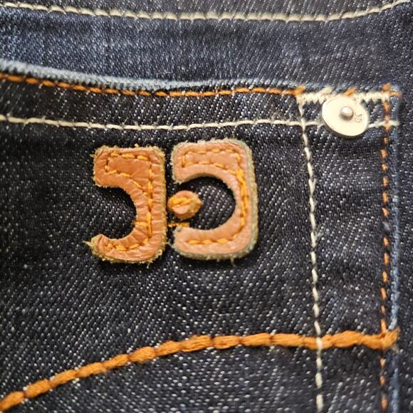 Joe's Jeans Sz32 bootcut Honey blue pants.  Worn look. Stylish.‎ Y2K. Casual. - Picture 7 of 16